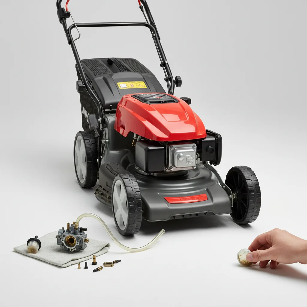 Lawn Mower Won’t Start? 7 Common Fuel System Issues